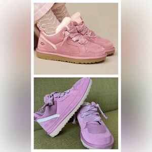 UGG Lowmel Pink Sneakers Big Kids GS 6 Fits Women’s 7/7.5
